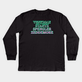 Venkman Stantz Spengler Zeddemore #2 Kids Long Sleeve T-Shirt